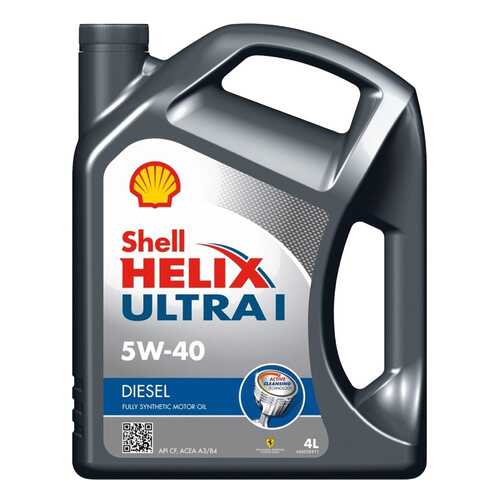 Моторное масло Shell Helix Ultra 5w40 4л