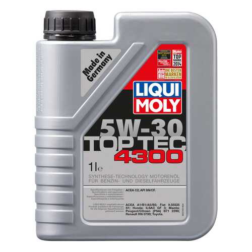 Моторное масло Liqui moly Top Tec 4300 5W-30 1л