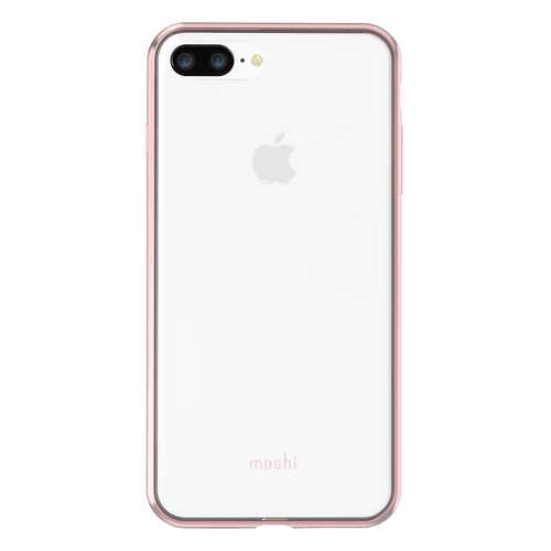 Чехол Apple Moshi Vitros Clear Protective iPhone 7/8 Plus розовый 99MO103253
