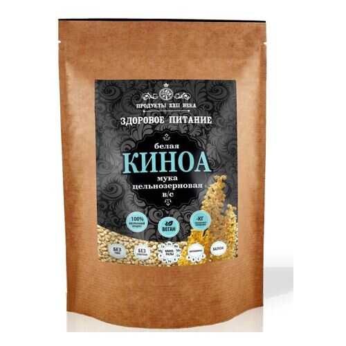 Киноа белая Продукты XXII века мука цельнозерновая в/с 400 г