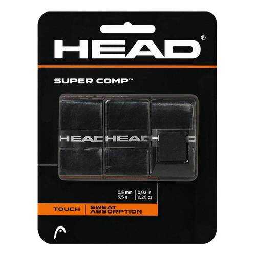 Овергрип Head Super Comp (3 шт.), -, черный, для разного уровня