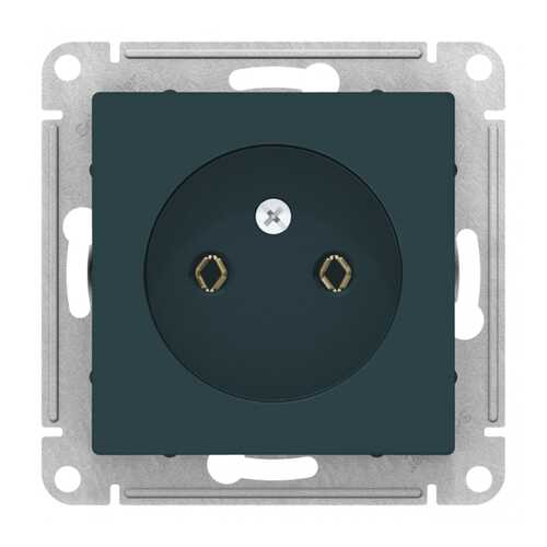 Розетка SE AtlasDesign Изумруд б/з, 16А, механизм