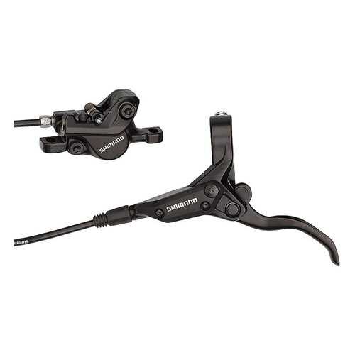 Тормоз диск. гидравлический Shimano M396, BL(лев)/BR(пер.), пласт. кол., 1000мм