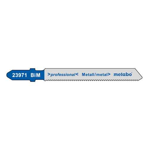 Пилка по металлу для лобзика metabo 623971000