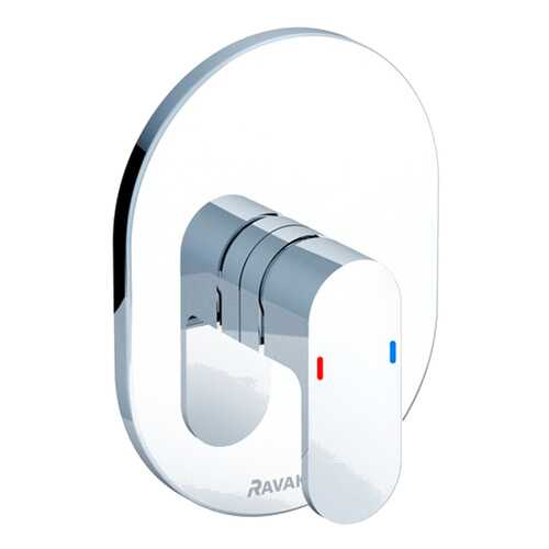 Смеситель скрытого монтажа Ravak Chrome CR 066.00 без переключателя для R-box, X070057