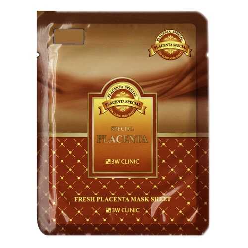 Маска для лица 3W Clinic Fresh Placenta Mask Sheet 23 мл