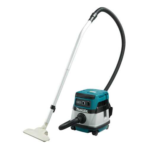 Строительный пылесос Makita DVC860LZ Серебристый, синий