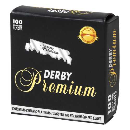 Сменные лезвия для бритья Derby Professional Barber Razor 100 шт