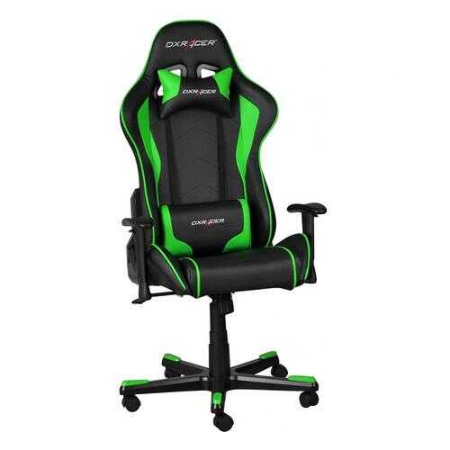 Кресло игровое DXRacer FORMULA OH/FE08/NE, черный/зеленый