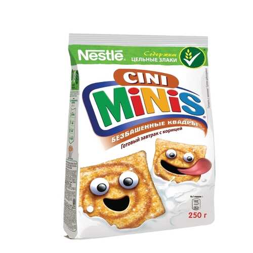 Готовый завтрак Nestle cini minis c корицей 250 г