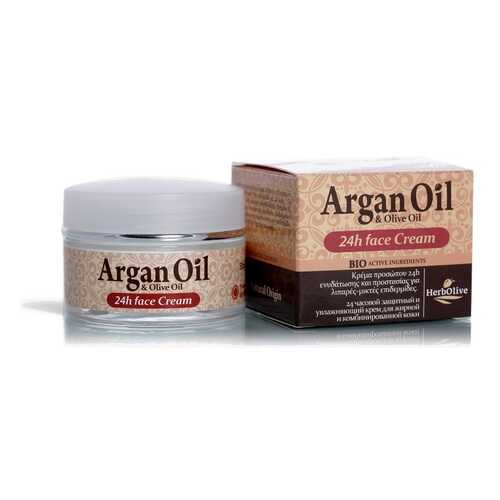 Крем для лица Arganoil уход 24ч для жирной и комбинированной кожи 50 мл
