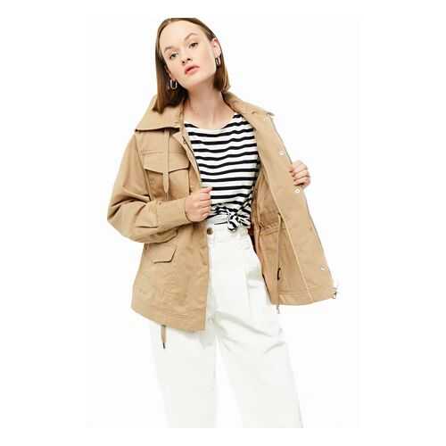 Куртка женская Tommy Hilfiger WW0WW27267 бежевая S