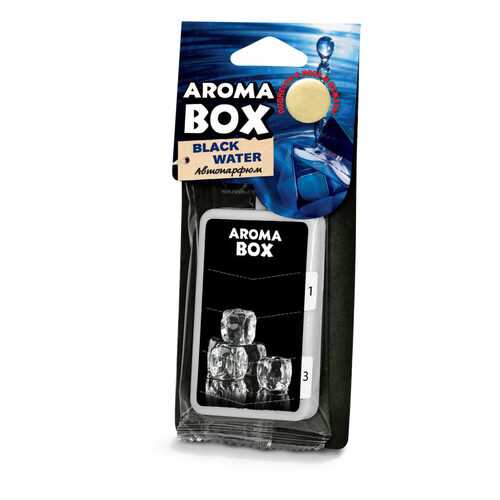 Ароматизатор Aroma Box black water B-17
