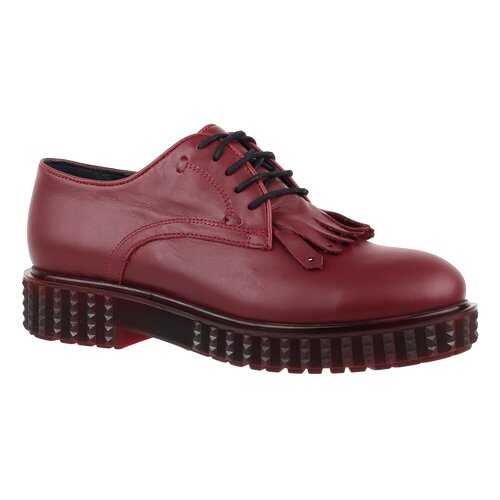 Полуботинки женские Shoes Market 165-854-17 красные 37 RU