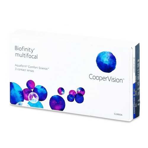 Линзы контактные CooperVision Biofinity multifocal 3 шт. -2,25/+1,50/D