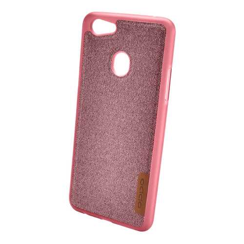 Чехол Fiber Logo для Oppo F7 Maroon