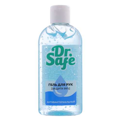 Гель для рук гигиенический DR.SAFE с антибактериальным эффектом без запаха 100 мл