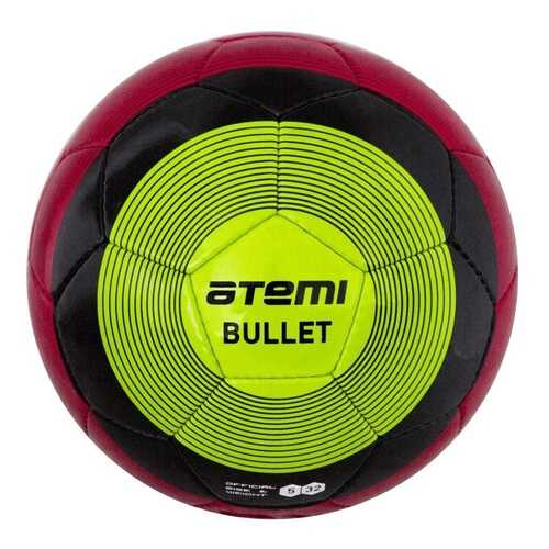 Футбольный мяч Atemi Bullet Winter №5 зеленый/красный/черный
