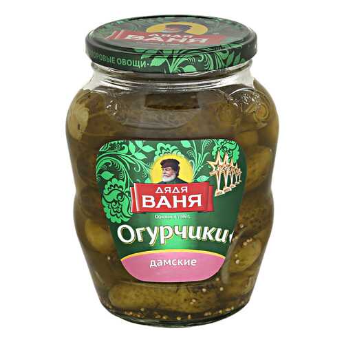 Огурцы Дядя Ваня дамские 680 г