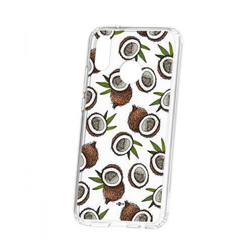 Чехол Kruche Huawei P20 Lite Print Кокосы