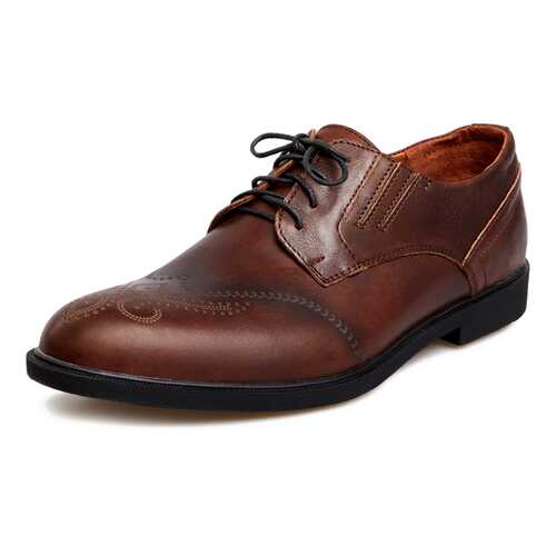 Туфли мужские Alessio Nesca 25806890 коричневые 41 RU