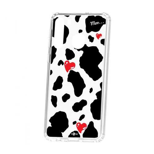 Чехол Kruche Samsung Galaxy A21 Print Корова