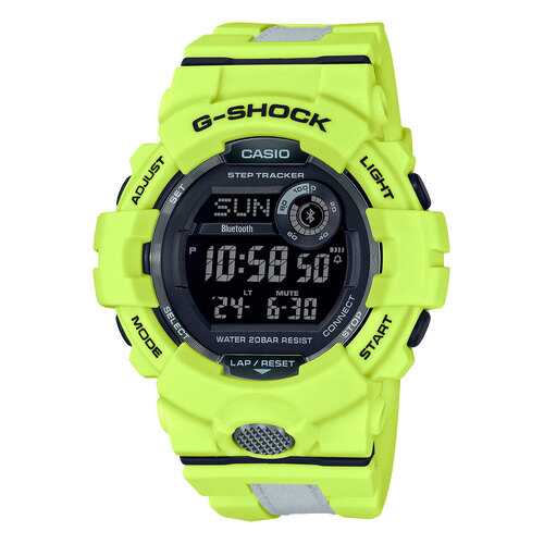 Японские спортивные наручные часы Casio G-SHOCK GBD-800LU-9ER с хронографом