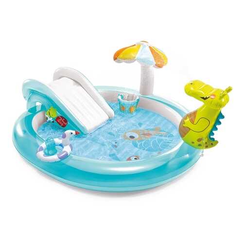 Игровой центр-бассейн Intex Аллигатор, 201х170х84 см