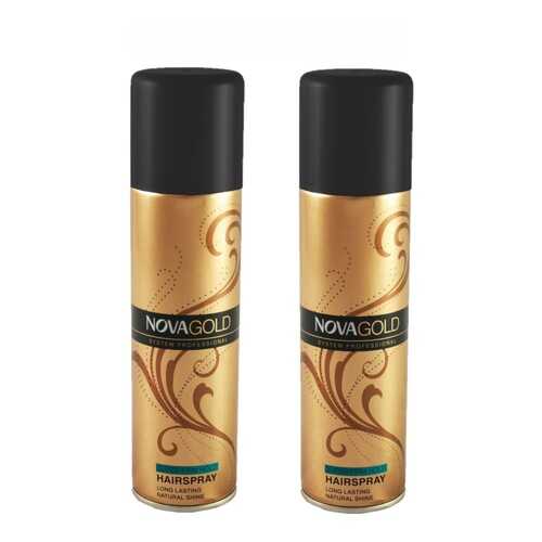 Лак суперфиксации Nova Gold 200 мл - 2 шт