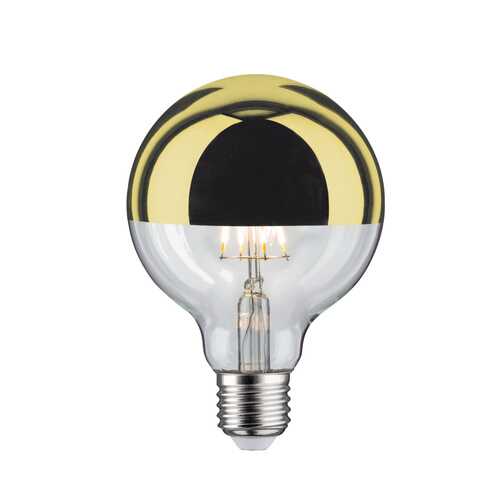 Лампа шар LED G95 Kopfsp 520lm E27 6W gold dim 28675