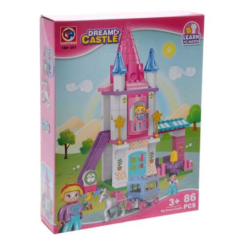 Конструктор Замок принцессы, 86 деталей Kids Home Toys