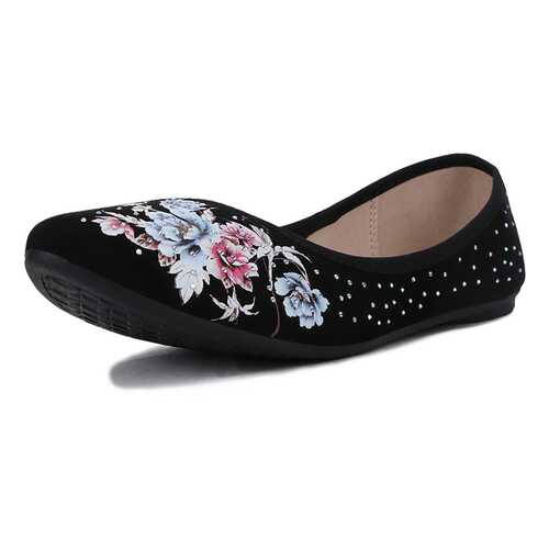 Балетки женские T.Taccardi 710018236 черные 37 RU