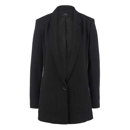 Пиджак женский Armani Exchange 3HYG13 YNJQZ 1200 черный 4 IT