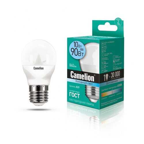 Лампа Camelion ELMG45-10W-84K-E27