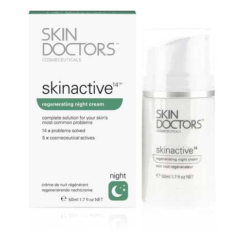 Регенерирующий ночной крем для лица SKIN DOCTORS SkinActive 14, 50 мл