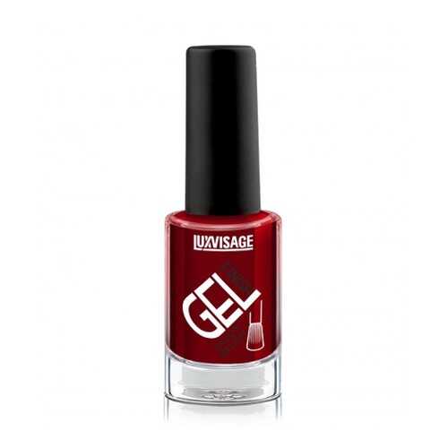 Лак для ногтей Luxvisage Gel finish тон 08 бордовый винный