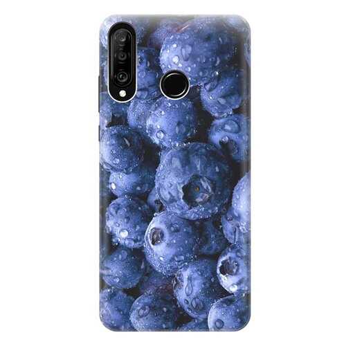 Чехол RE:PA для Huawei P30 Lite / Honor 20S / Honor 20 Lite с принтом Черника