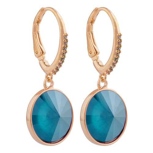 Серьги женские Fiore Luna A1709.20 голубые/золотистые