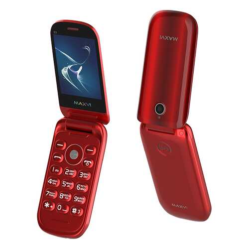 Мобильный телефон Maxvi E3 Radiance Red