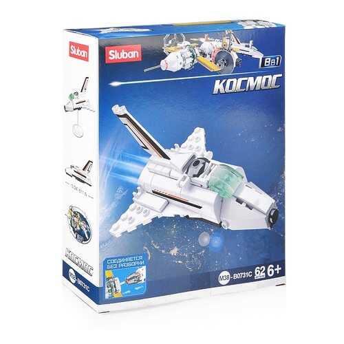 Конструктор Космос - Мини-шаттл, 62 детали Sluban