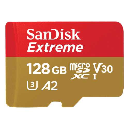 Карта памяти SanDisk Micro SDXC Extreme SDSQXA1-128G-GN6MA 128GB
