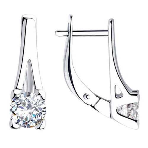 Серьги SOKOLOV из серебра со Swarovski Zirconia 89020117