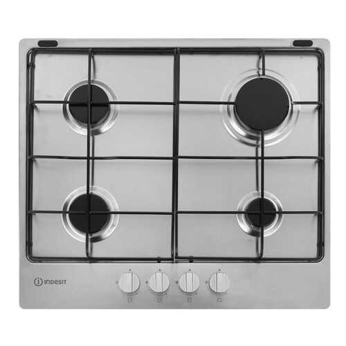 Встраиваемая варочная панель газовая Indesit THP 642 W/IX/I RU Silver