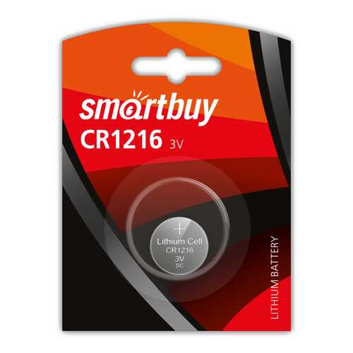 Батарейка SmartBuy CR1216 BL1 1 шт
