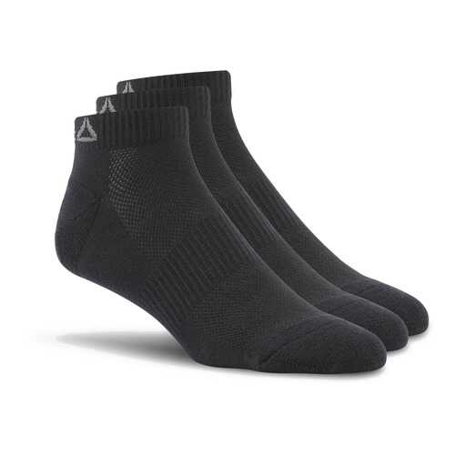 Носки Reebok Essentials No Show 3ppk, black, 7-9 US