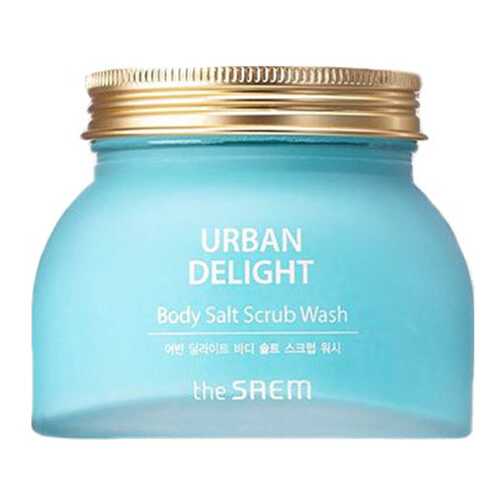 Скраб для тела The Saem Urban Delight Body Salt Scrub Wash с морской солью для тела 320 г