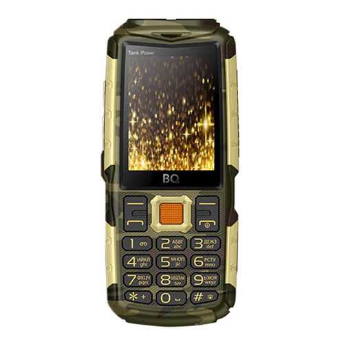 Мобильный телефон BQ 2430 Tank Power Khaki/Gold