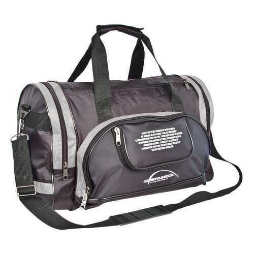 Дорожная сумка Polar П02с серая 47 x 30 x 24