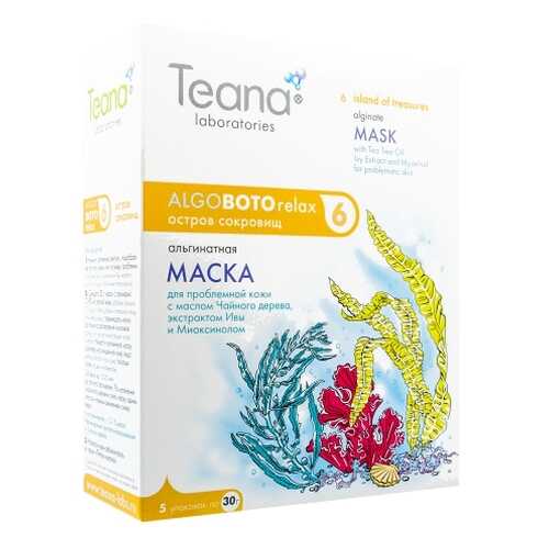 Маска для лица Teana 6 Остров сокровищ