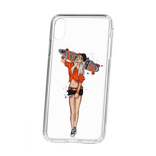 Чехол Kruche Apple iPhone XS Max Print Лонгборд